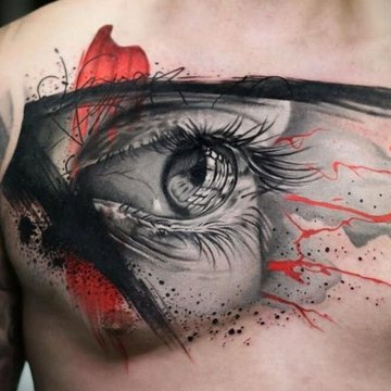 Тату ескізи очі