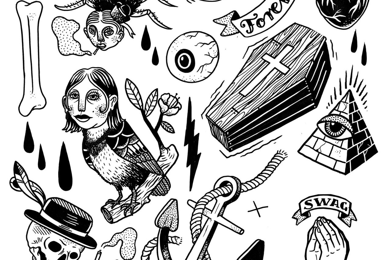 Тату-ескізи "Хендпоук"