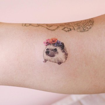 Тату ескізи їжак