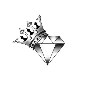 Тату эскизы корона