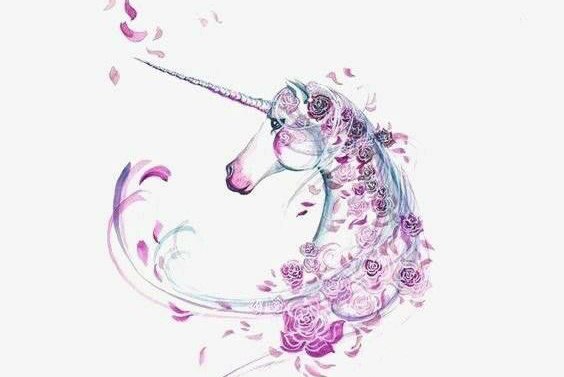 Тату эскизы единорог