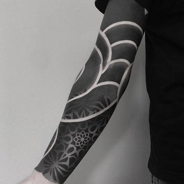 Тату ескізи блекворк