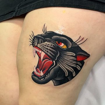 Тату-ескізи "Пантера"