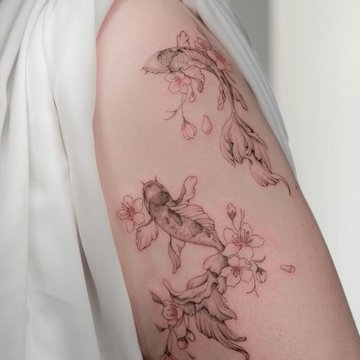 Тату-ескізи "Сакура"