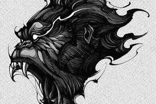 тату горилла