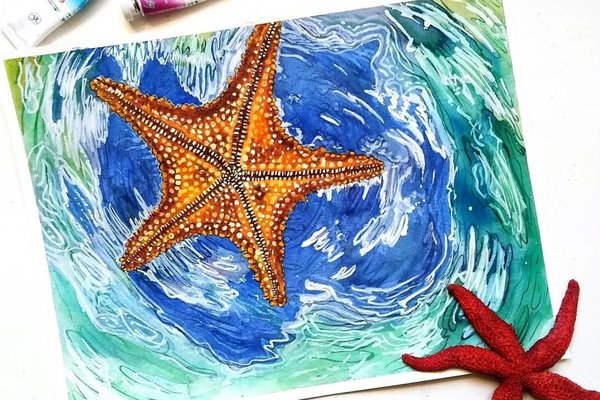 Тату-ескізи морська зірка