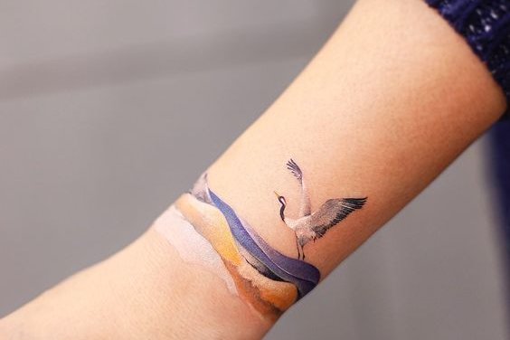 Тату на запястье