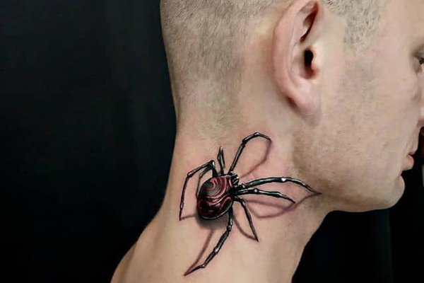 Тату эскизы паука
