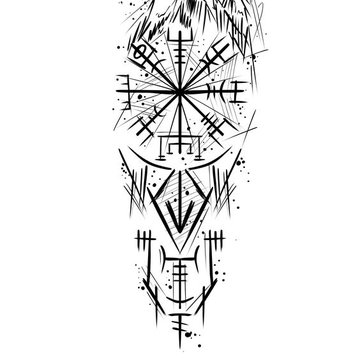 Тату эскизы язычества