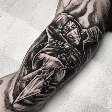 Mortal Kombat тату