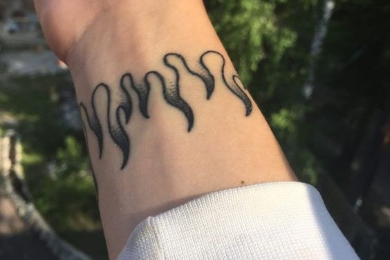 Тату ескізи вогню
