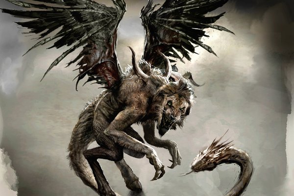 Тату-ескізи "Хімера"