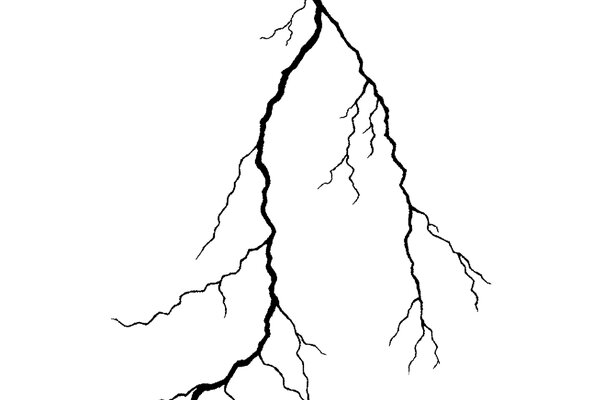 Тату эскизы молнии