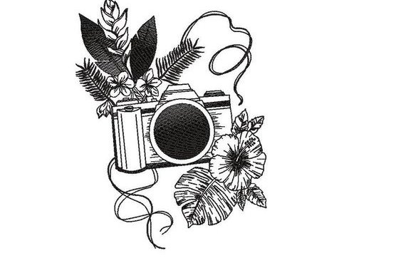 Тату-эскизы "фотоаппарат"