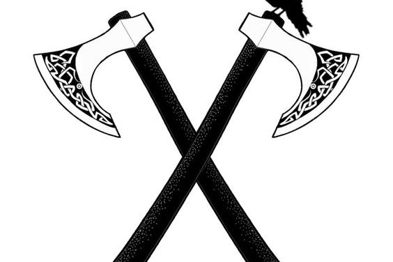 Тату-эскизы "топор"