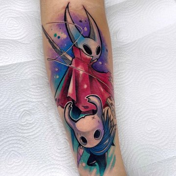 татуировки Hollow Knight, Полый рыцарь тату