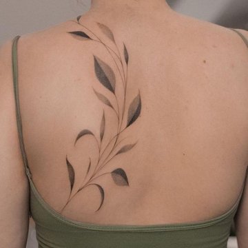 Тату листя