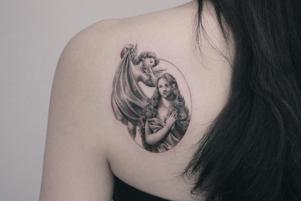 Тату ескізи ангелів