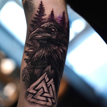 татуювання Валькнут