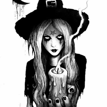 татуировка ведьма