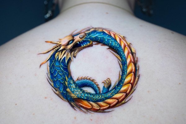 Уроборос Тату