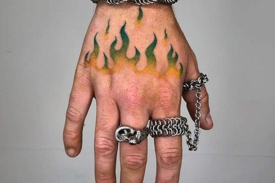 Тату ескізи вогню
