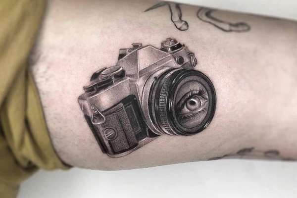 Тату-ескізи "Фотоапарат"