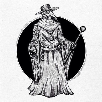 Тату ескізи "Чумний лікар"