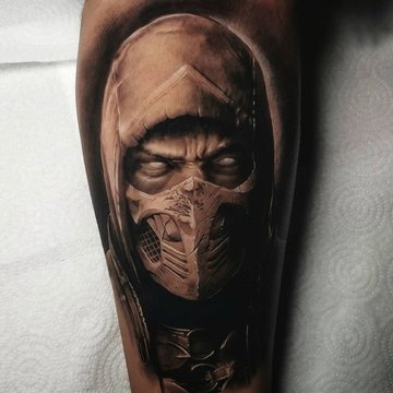 Mortal Kombat тату