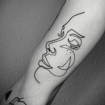 Тату эскизы лайнворк