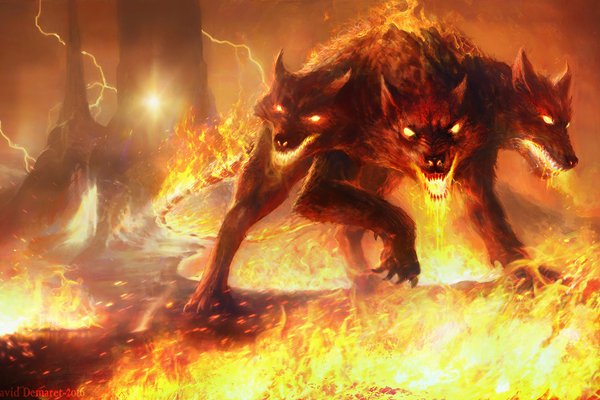 Тату-есскізи "Цербер"