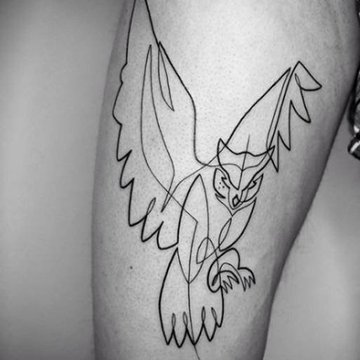 Тату ескізи лайнворк