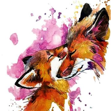 Тату эскизы акварель