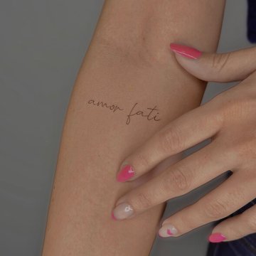 тату Amor Fati