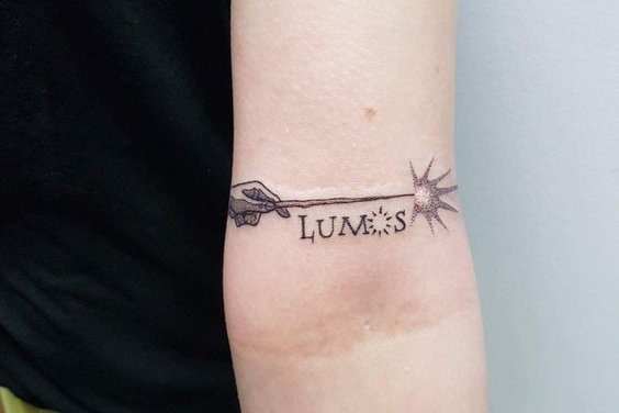 тату в стилі Гаррі Поттера