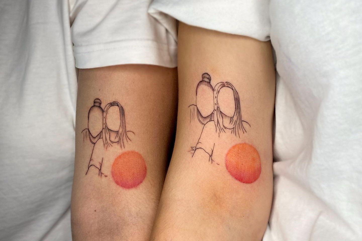 идеи татуировок для подруг