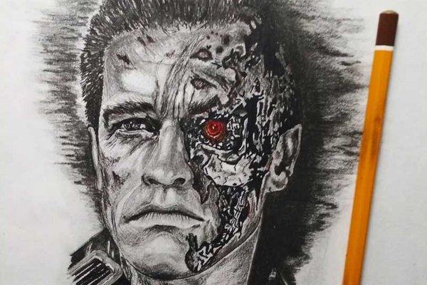 Тату - ескізи "Термінатор"