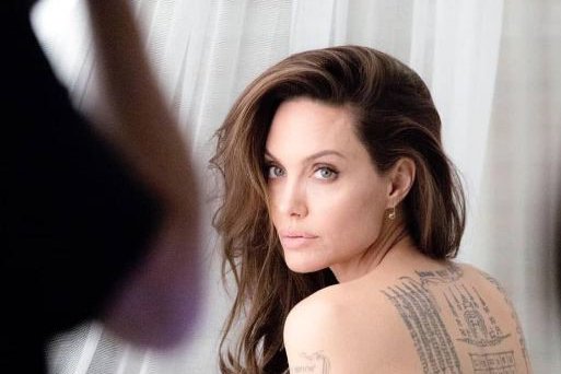 Тату на теле голливудской актрисы