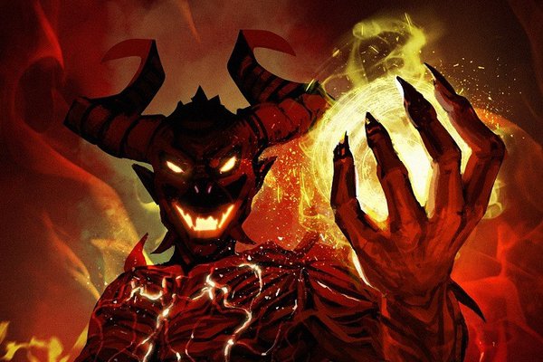 Тату-ескізи "Диявол"