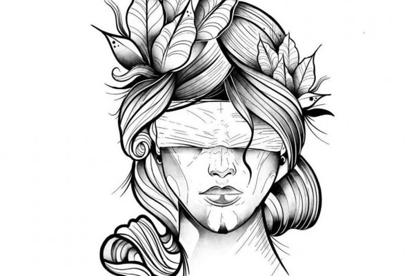 Чорно-білі тату-ескізи