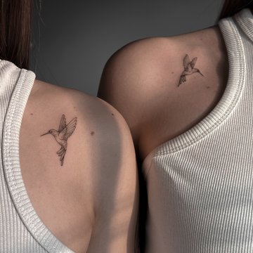 идеи татуировок для подруг