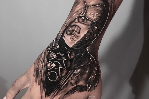 Mortal Kombat тату