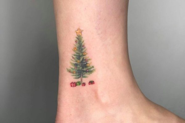 різдвяні татуювання