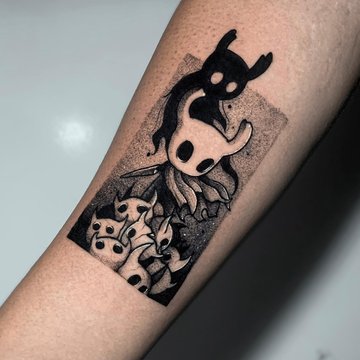 татуировки Hollow Knight, Полый рыцарь тату