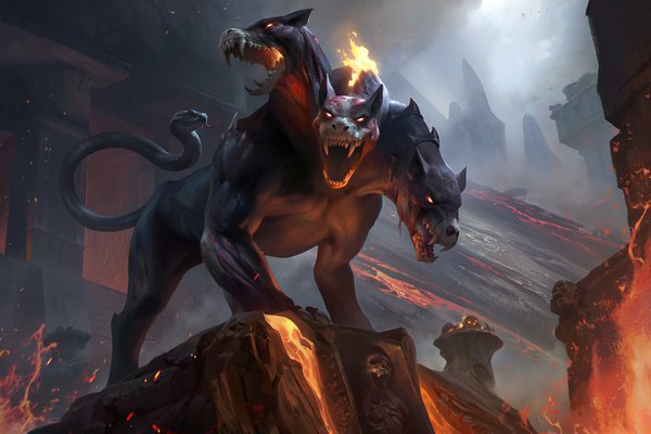 Тату-есскізи "Цербер"