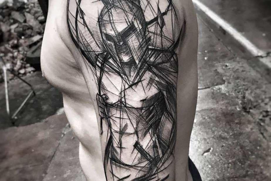 Тату-эскизы скетч стайл