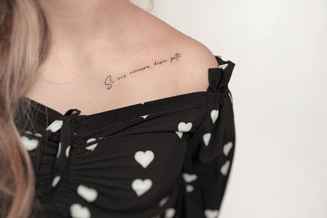 Тату шрифти від наших майстрів