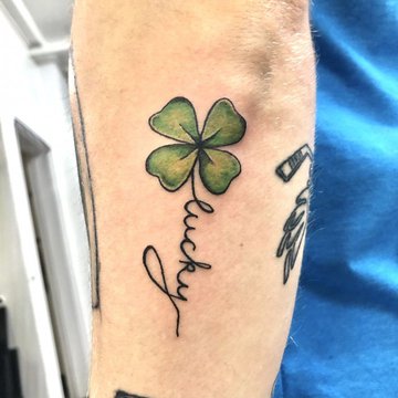 Тату эскизы клевер