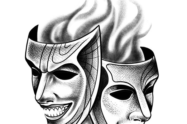 Тату ескізи маски