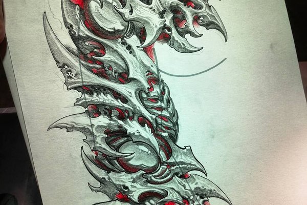 Тату-ескізи "органіка"